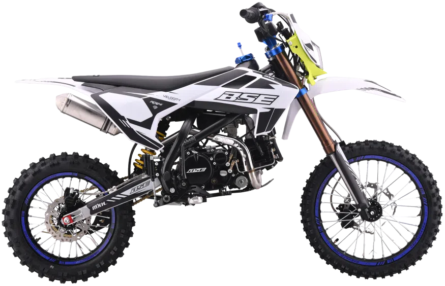 MXH 125 RAPT Green/Blue 17/14 rear