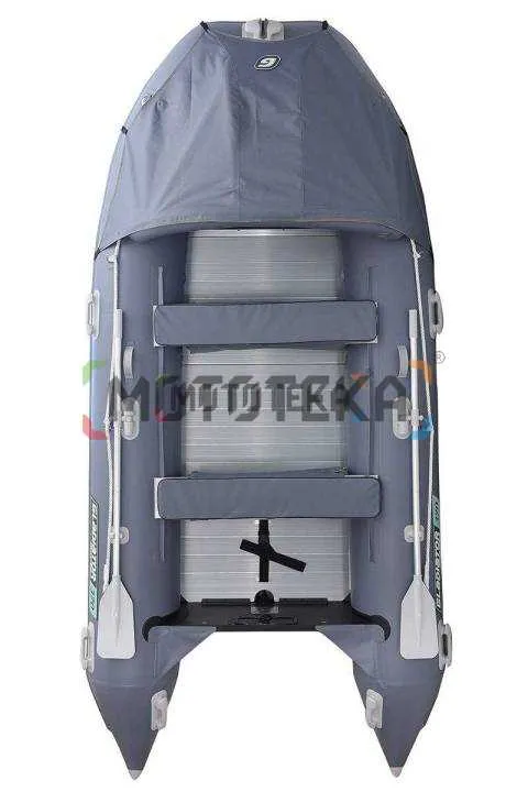 Лодка ПВХ GLADIATOR (Гладиатор) C 400 AL тёмно-серый