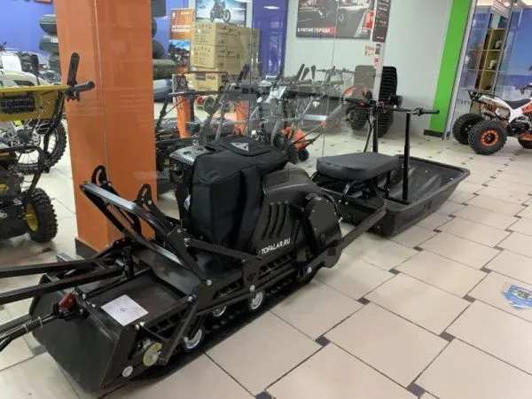 Мотобуксировщик Тофалар 500 с модулем Тягач - Толкач стандарт. 15 л.с.. катковая | Мототека