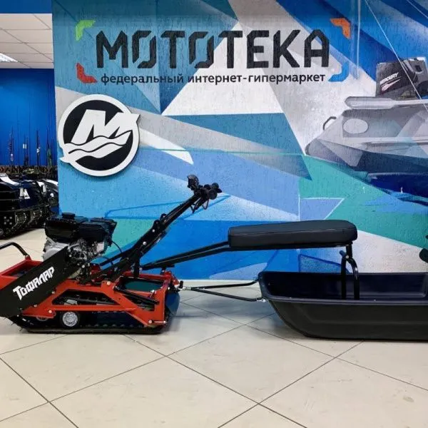 Мотобуксировщик Тофалар 380 Мини с модулем Тягач 7 л.с., красный | Мототека