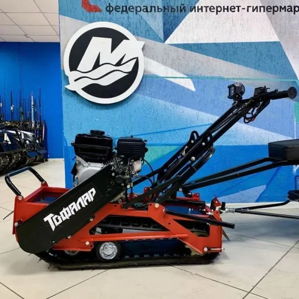 Мотобуксировщик Тофалар 380 Мини с модулем Тягач 7 л.с., красный | Мототека