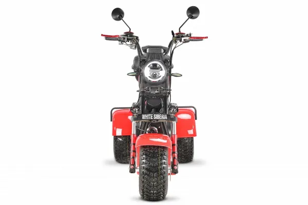 Электроскутер White Siberia (Белая Сибирь) IKRA 5000W RED | Мототека