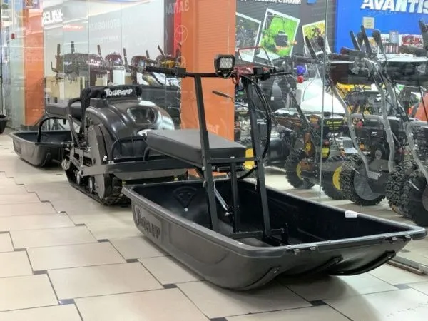 Мотобуксировщик Тофалар 500 с модулем Тягач - Толкач стандарт. 15 л.с.. катковая | Мототека