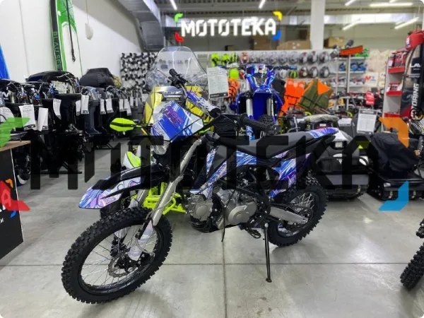 Питбайк SSSR (СССР) CORE E A Blue Cat Mask | Мототека