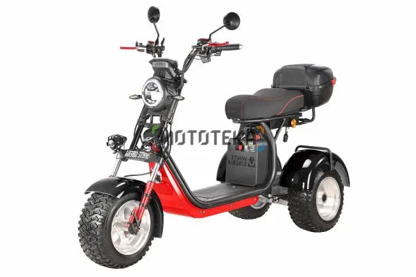 Электроскутер White Siberia (Белая Сибирь) IKRA 5000W BLACK