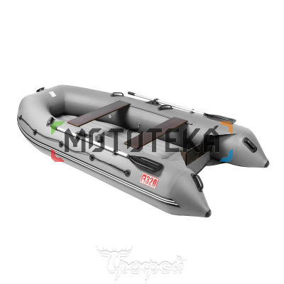 Лодка ПВХ Тонар Алтай А320 LUXE серый, НДНД, опц.