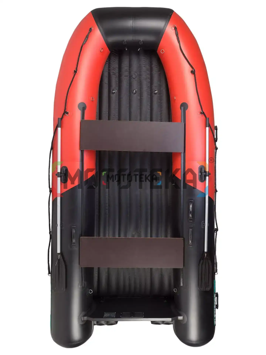Лодка ПВХ GLADIATOR (Гладиатор) E 450 S JET красный/чёрный (Спб)