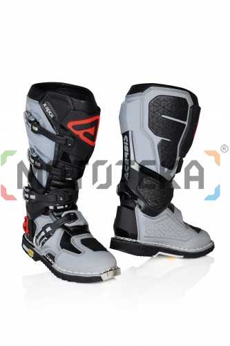 Мотоботы кроссовые Acerbis (Асербис) X-ROCK MM Black/Grey (р.39)