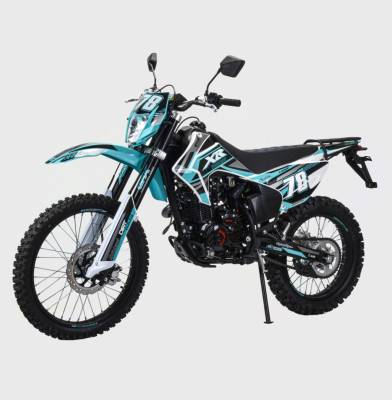 Мотоцикл кроссовый / эндуро MotoLand (Мотолэнд) XR300 LITE (175FMM) синий с ПТС