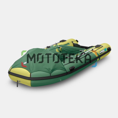 Лодка ПВХ GLADIATOR (Гладиатор) E 450 PRO зеленый/оливковый