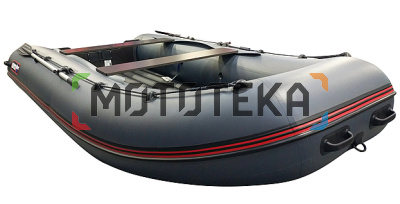 Лодка ПВХ Hunter (Хантер) 390 А серый
