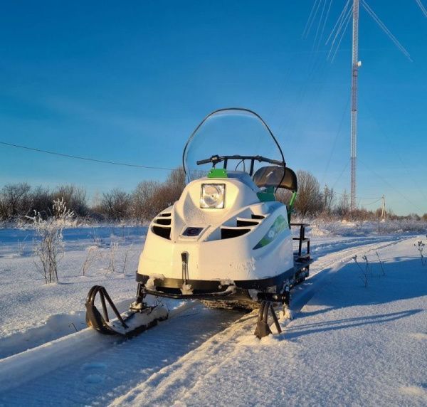 Снегоход БТС Арктик - 4Т 20 л.с. белый (машинокомплект) | Мототека