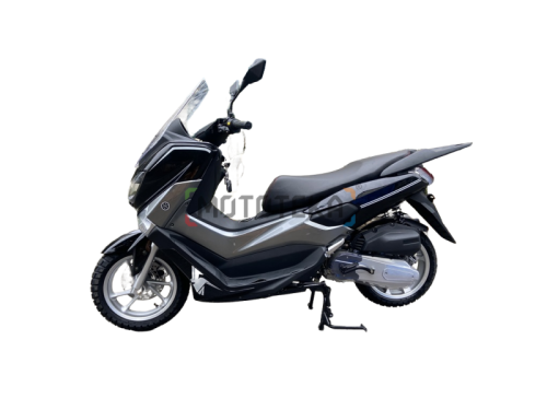 Максискутер Мотомир QUANTUM 50 (150) серый/чёрный фото 2