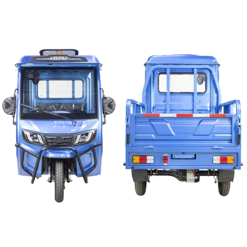 Грузовой электротрицикл Rutrike (Рутрайк) КАРГО Кабина обогрев 1500 60V1000W фото 4