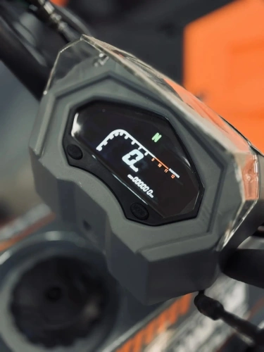 Квадроцикл детский FXMOTO (ФХМото) SS125-2 серо-оранжевый (машинокомплект) фото 4 Квадроцикл детский FXMOTO (ФХМото) SS125-2 серо-оранжевый (машинокомплект) фото 4