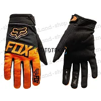 Перчатки мото FOX (Фокс) GL1 Orange (XL) (текстиль) мотокросс