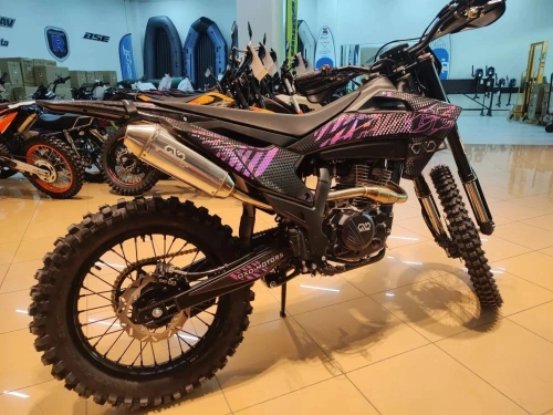Мотоцикл кроссовый / эндуро OXO (Оксо) RAGE YB300Н фиолетовый фото 7