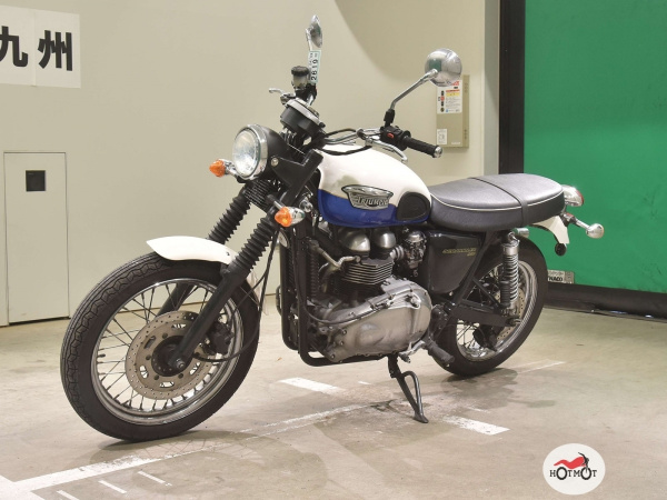 Мотоцикл TRIUMPH Scrambler 2006, БЕЛЫЙ пробег 55910 с ПТС | Мототека