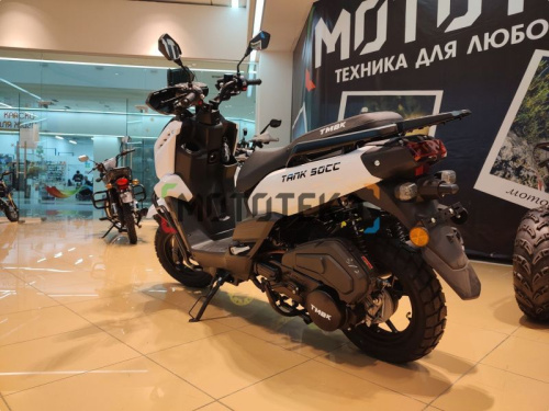 Скутер TMBK TANK 50 (150) White фото 4 Скутер TMBK TANK 50 (150) White фото 4