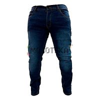 Мотоджинсы MCP мужские Aspid Belly Low Rise синий 32