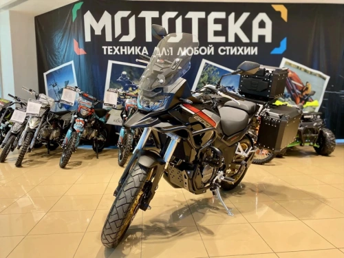 Мотоцикл дорожный CYCLONE (Циклон) RX600 ADV (SR600GY) чёрный с ПТС фото 16