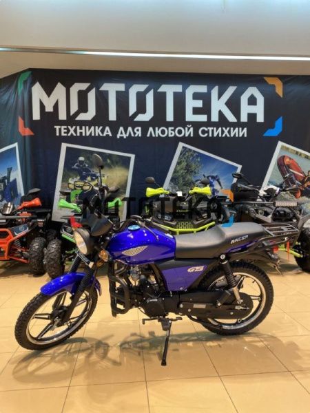 Мопед Racer (Рейсер) RC50 (110) ALPHA M1 синий | Мототека