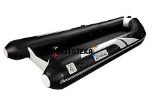 Лодка РИБ (RIB) Admiral (Адмирал) 420 с консолью - серо-черная