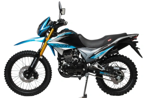 Мотоцикл кроссовый / эндуро MotoLand (Мотолэнд) 300 ENDURO ST NEON синий с ПТС фото 5