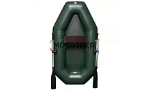 Лодка ПВХ SibRiver (Сибривер) Skiff (Скиф) - 220 зелёный