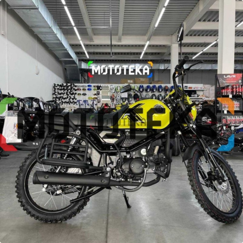 Мопед Мотомир COLT SCRAMBLER жёлтый фото 6 Мопед Мотомир COLT SCRAMBLER жёлтый фото 6