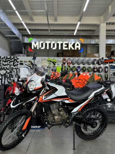 Мотоцикл кроссовый / эндуро Мотомир Adventure 250 белый/чёрный/оранжевый с ПТС Мотоцикл кроссовый / эндуро Мотомир Adventure 250 белый/чёрный/оранжевый с ПТС