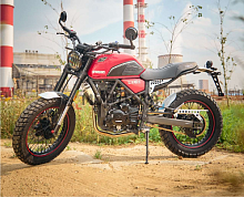 Мотоцикл дорожный FUEGO (Фуэго) Scrambler 3.0 красный с ПТС