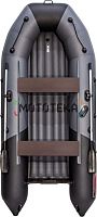 Лодка ПВХ Таймень NX 3600 НДНД PRO светло-серый/графит