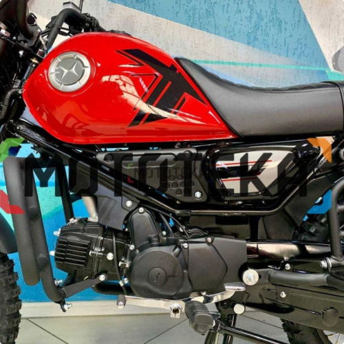 Мопед Мотомир COLT SCRAMBLER красный фото 10 Мопед Мотомир COLT SCRAMBLER красный фото 10