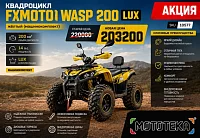 СКИДКА НА FXMOTO WASP 200 LUX!