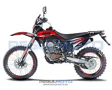 Мотоцикл кроссовый / эндуро Regulmoto (Регулмото) Sport - 003 PR 300 6 передач красный/чёрный с ПТС