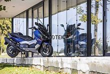 Скутер SYM (Сим) MAXSYM TL 500 матовый синий с ПТС