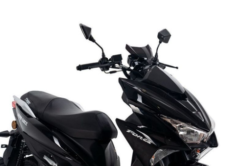 Скутер TMBK AERO 50 (150) Black фото 4 Скутер TMBK AERO 50 (150) Black фото 4