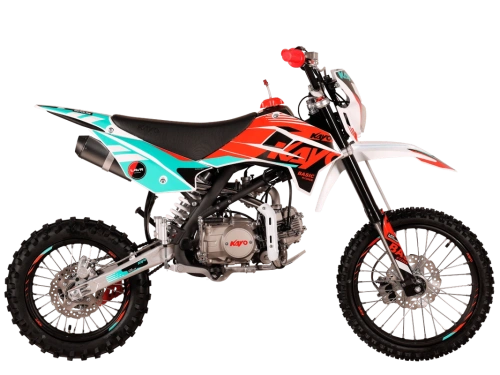 Питбайк KAYO (Кайо) BASIC K125EM 17/14 KRZ (механ. сцепл., эл. стартер 2026 г.) фото 4