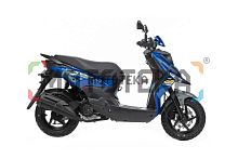 Скутер SYM (Сим) CROX 125 синий с ПТС