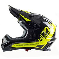 Шлем мото кроссовый HIZER (Хайзер) J6805 #1 (XL) black/yellow