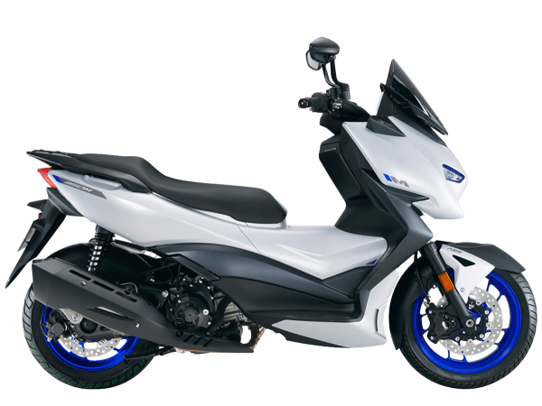 Скутер Zontes (Зонтес) ZT350 - M (ZT1P77MP EFI) 15/14 серебристый с ПТС | Мототека