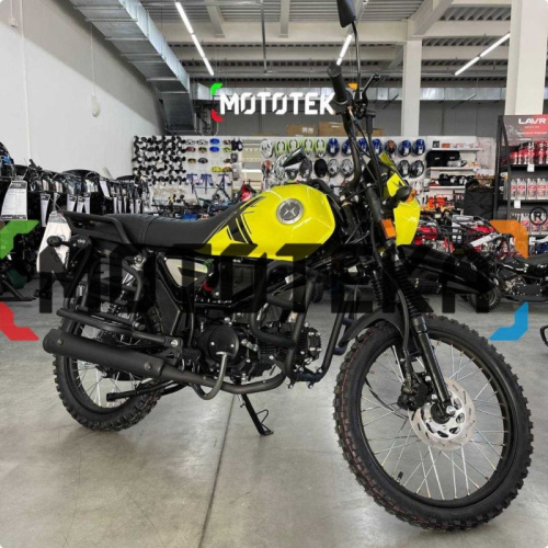 Мопед Мотомир COLT SCRAMBLER жёлтый фото 13 Мопед Мотомир COLT SCRAMBLER жёлтый фото 13