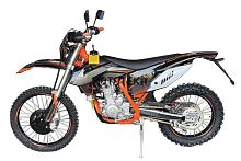Мотоцикл кроссовый / эндуро Мотомир X - MOTOS CBS чёрный/оранжевый с ПТС