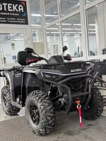 Квадроцикл AODES (Аодес) Pathcross ATV525L 2025 двухместный серый с ПСМ
