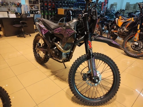 Мотоцикл кроссовый / эндуро OXO (Оксо) RAGE YB300Н фиолетовый фото 16