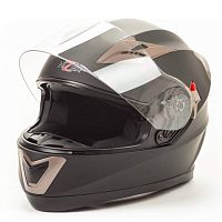 Шлем мото интеграл HIZER (Хайзер) 529 (XL) #1 matte-black (2 визора)
