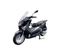 Максискутер Мотомир QUANTUM 50 (150) серый/чёрный