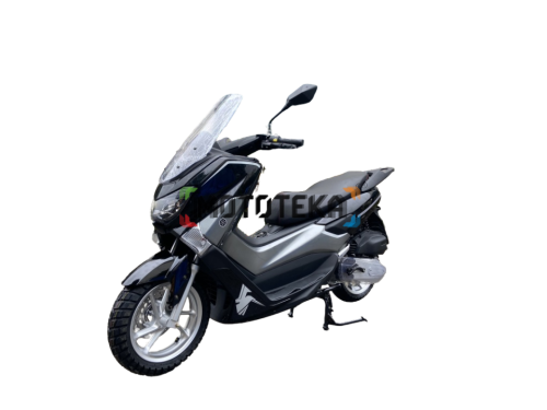 Максискутер Мотомир QUANTUM 50 (150) серый/чёрный