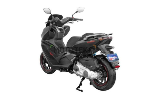 Скутер Regulmoto (Регулмото) GRIDO 125 чёрный с ПТС фото 6